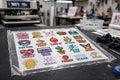 DTF gang sheet transfers mockup